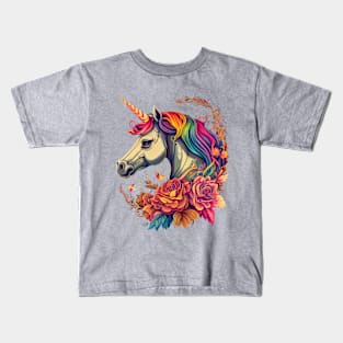 Lucky Unicorn Kids T-Shirt